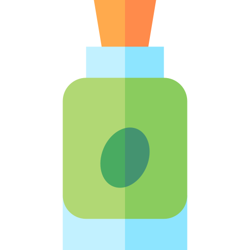 aceite de oliva Basic Straight Flat icono