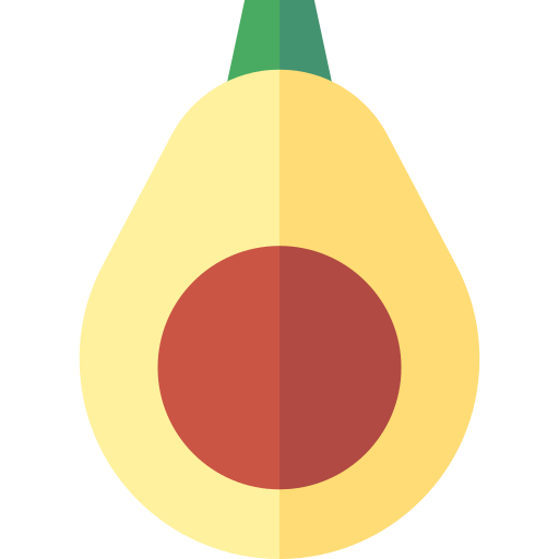 awokado Basic Straight Flat ikona