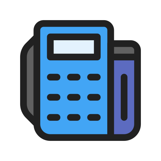 Pos terminal Generic color lineal-color icon