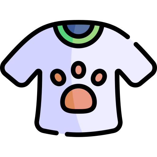 シャツ Kawaii Lineal color icon
