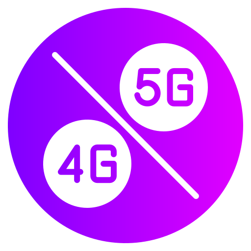 4g Generic gradient fill icon