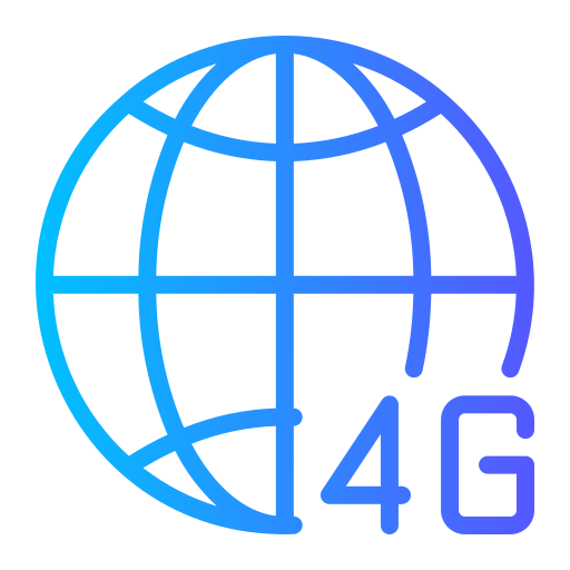 global Generic gradient outline icon