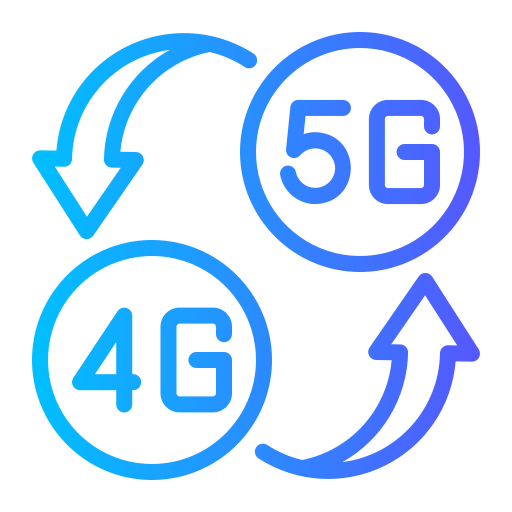 mobile daten Generic gradient outline icon