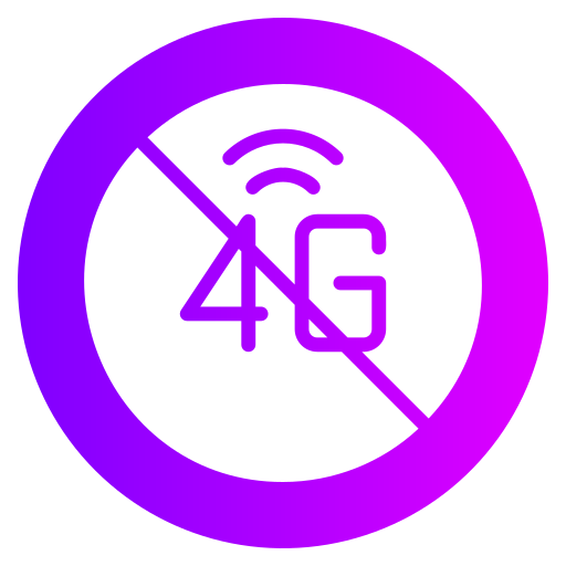 No signal Generic gradient fill icon