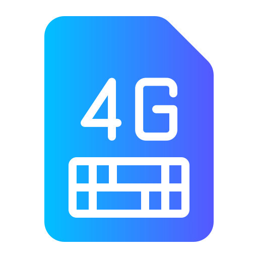 simカード Generic gradient fill icon