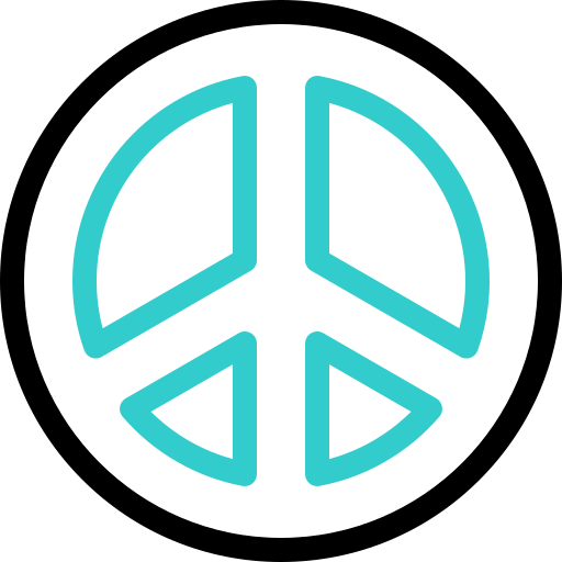 Peace Basic Accent Outline icon