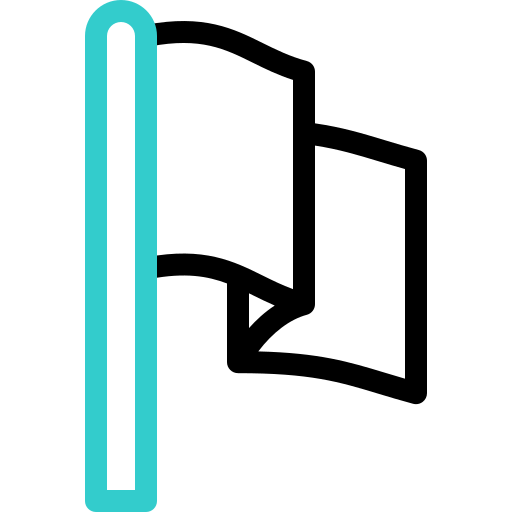 白旗 Basic Accent Outline icon