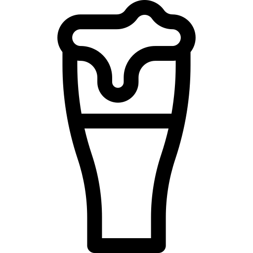 piwo Basic Rounded Lineal ikona