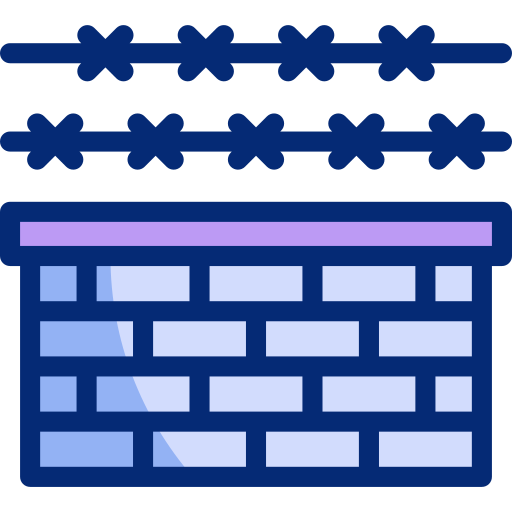 drut kolczasty Basic Accent Lineal Color ikona