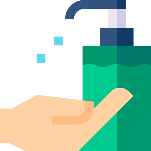día mundial del lavado de manos Basic Straight Flat icono
