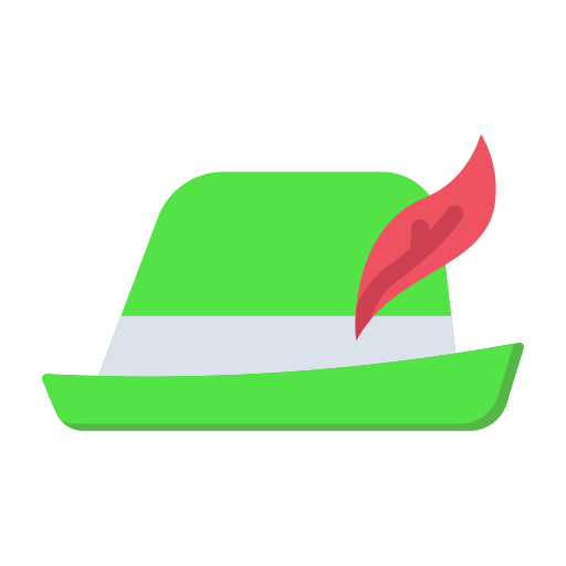 Traditional hat Generic color fill icon