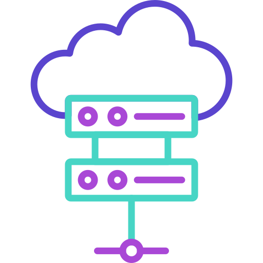 cloud-datenbank Generic color outline icon