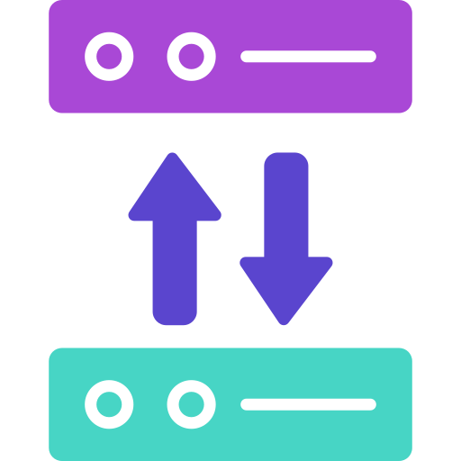 연결 Generic color fill icon