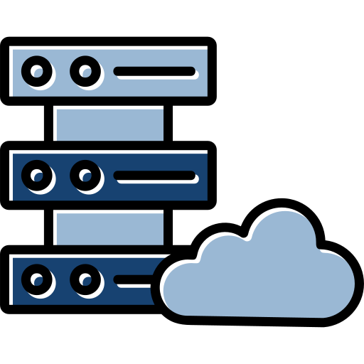 Cloud server Generic color lineal-color icon