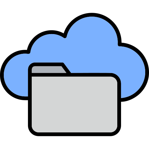 cloud-speicher Generic color lineal-color icon