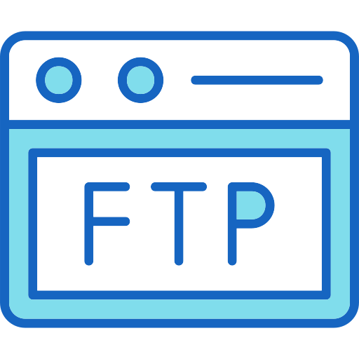 ftp Generic color lineal-color icona