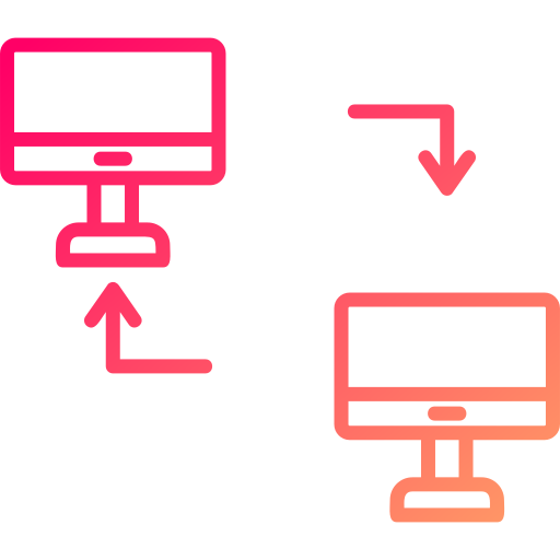 przenosić Generic gradient outline ikona