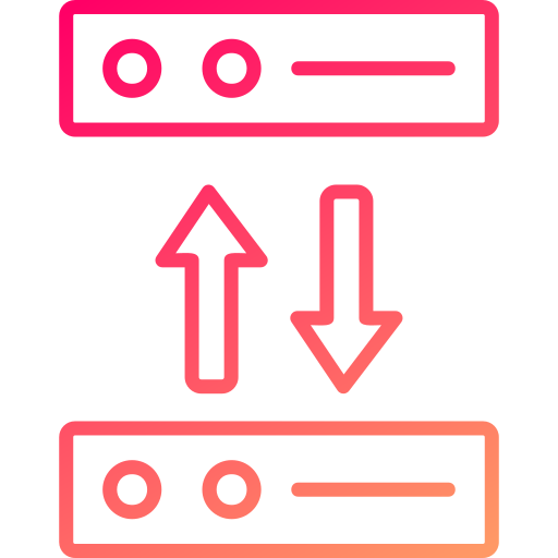 연결 Generic gradient outline icon