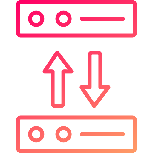 verbinding Generic gradient outline icoon