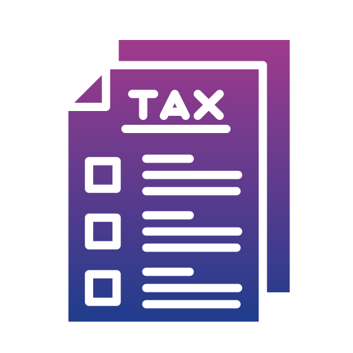 Tax form Generic gradient fill icon