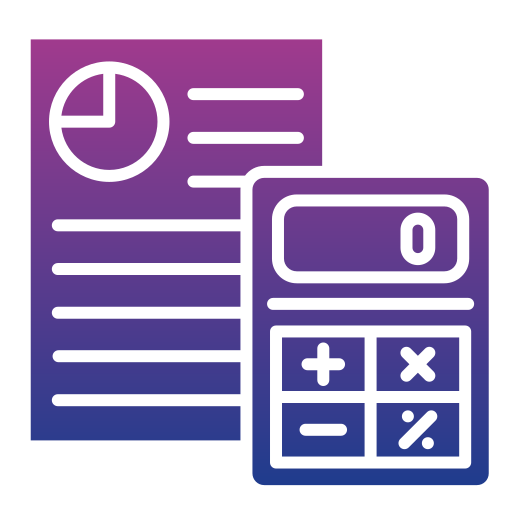 Accounting Generic gradient fill icon