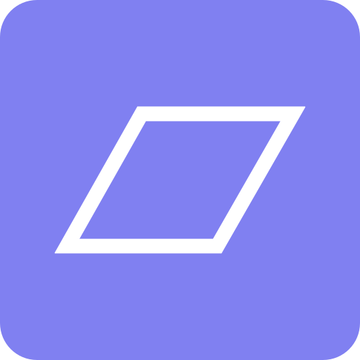 parallelogramm Generic color fill icon