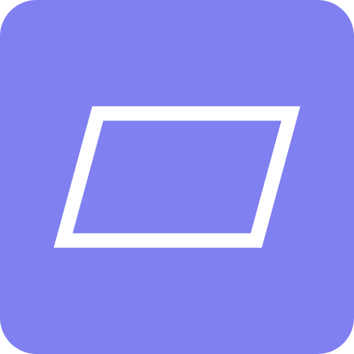 paralelogramo Generic color fill icono