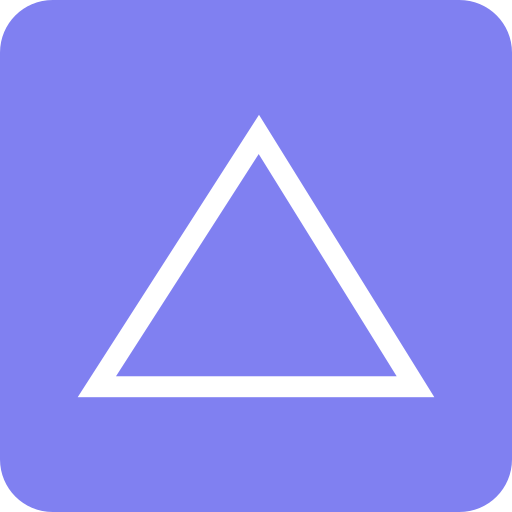 三角形 Generic color fill icon