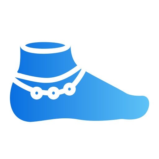 Anklet Generic gradient fill icon
