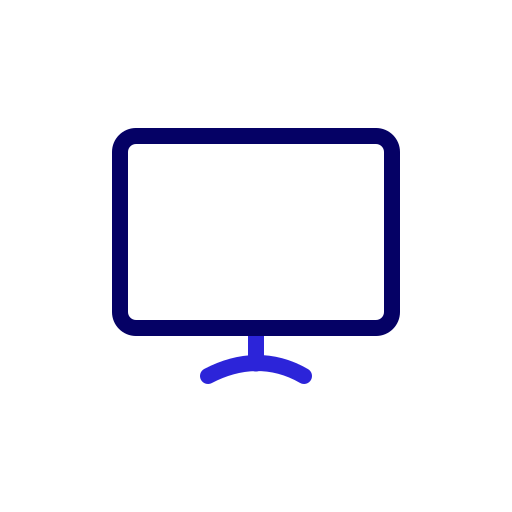 monitor Generic color outline icono