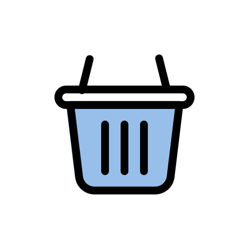 Shopping basket Generic color lineal-color icon