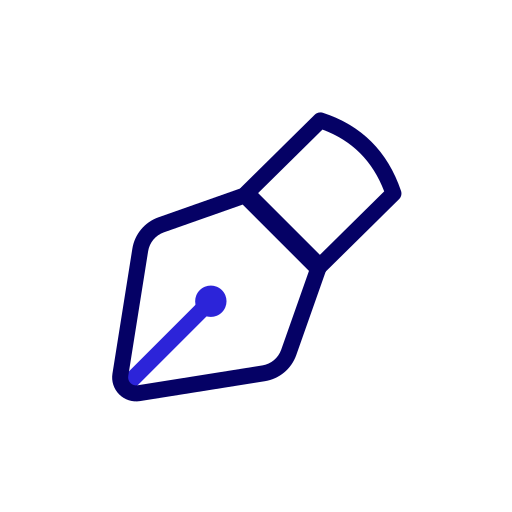 lapicera Generic color outline icono