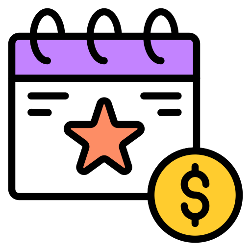 budżet Generic color lineal-color ikona