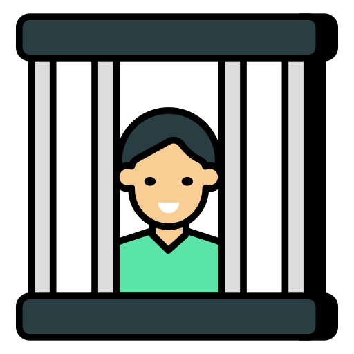 囚人 Generic color lineal-color icon