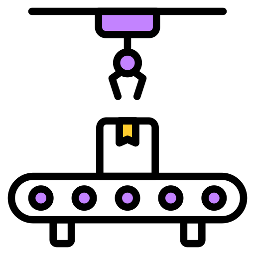 コンベア Generic color lineal-color icon