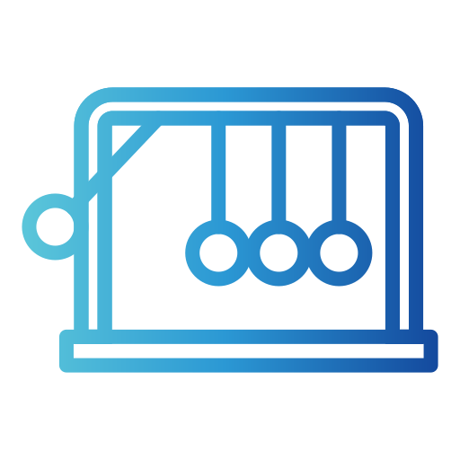 Колыбель Ньютона Generic gradient outline иконка