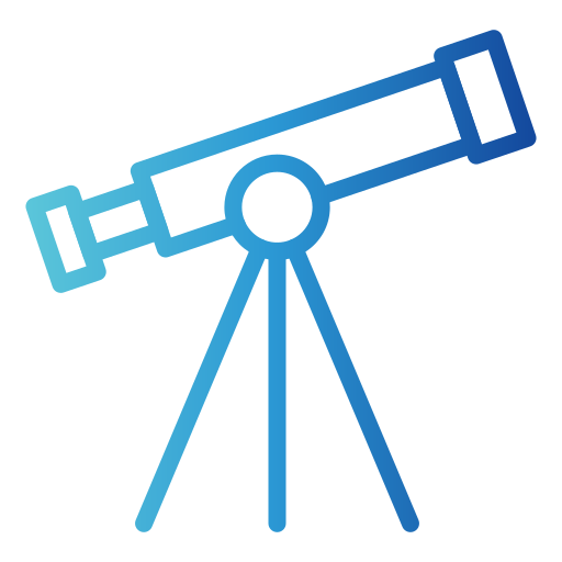 Telescope Generic gradient outline icon