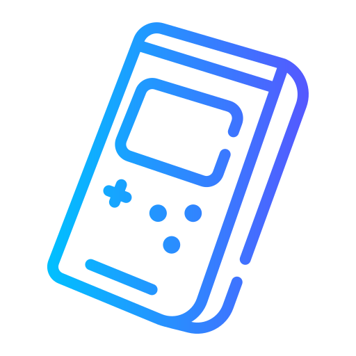 Gameboy Generic gradient outline icon
