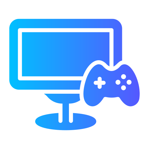Video game Generic gradient fill icon
