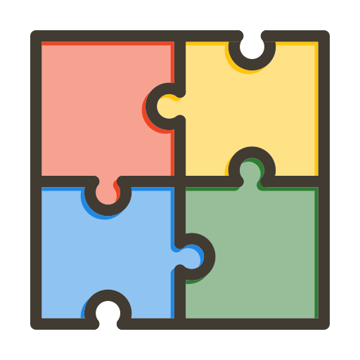 puzzle Generic color lineal-color icona