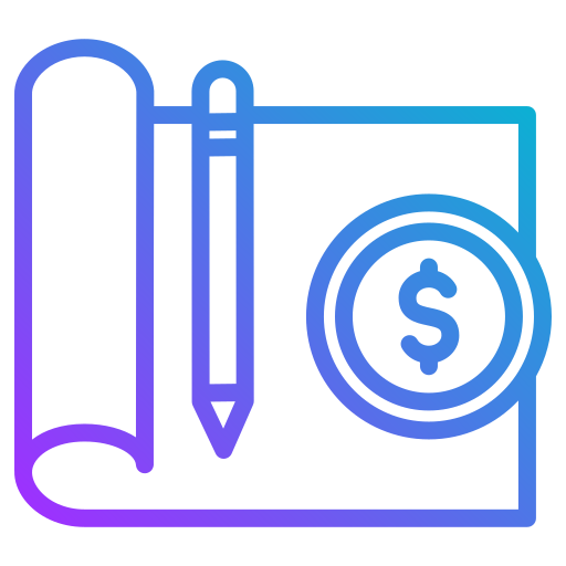 Blueprint Generic gradient outline icon