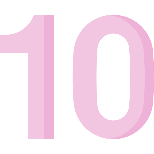 10 Special Flat icon