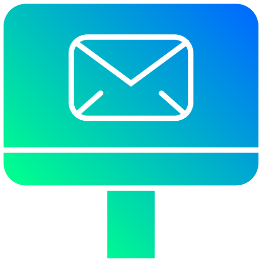 email Generic gradient fill icon