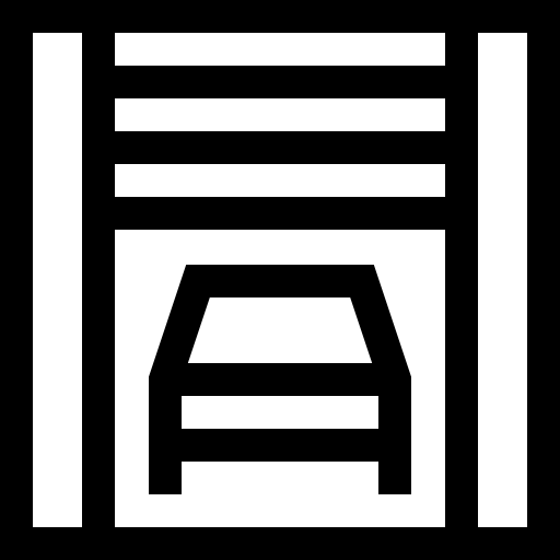 ガレージ Basic Straight Lineal icon