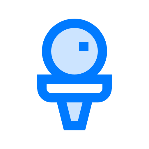 ゴルフボール Vitaliy Gorbachev Blue icon