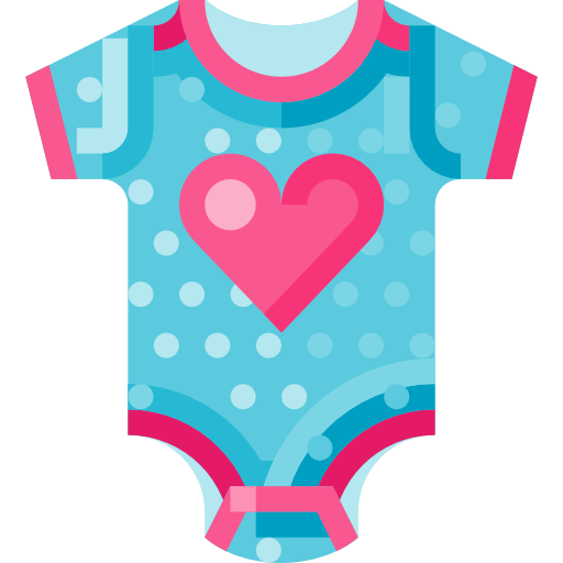 roupas de bebê Adib Sulthon Flat Ícone