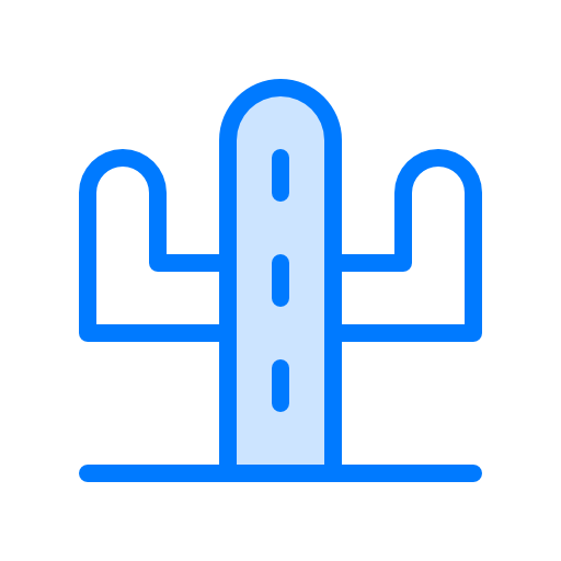 cactus Vitaliy Gorbachev Blue icoon