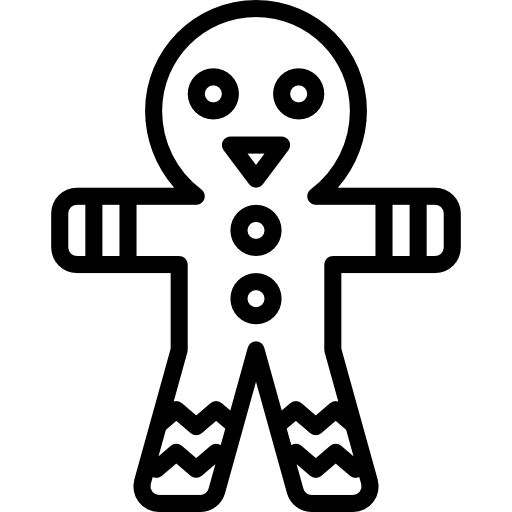 pan de jengibre Smalllikeart Lineal icono