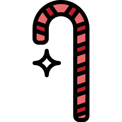 Candy cane Smalllikeart Lineal Color icon