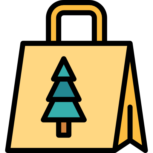 Shopping bag Smalllikeart Lineal Color icon